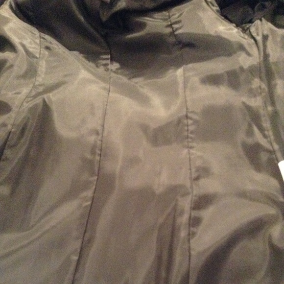 Last Chance for this COAT VIA BLACK WOOL PEA COAT A-LINE DOUBLE BREASTED 6 - Picture 7 of 7